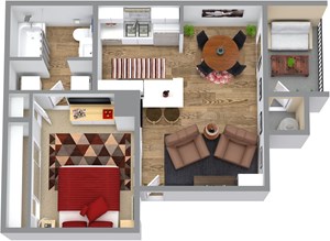 Floorplan Photos Gallery Retreat at Barton Creek Studio Floor Plan
